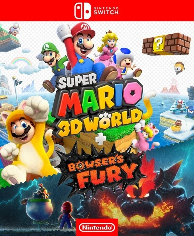 Super Mario 3D World mas Bowsers Fury -SWITCH