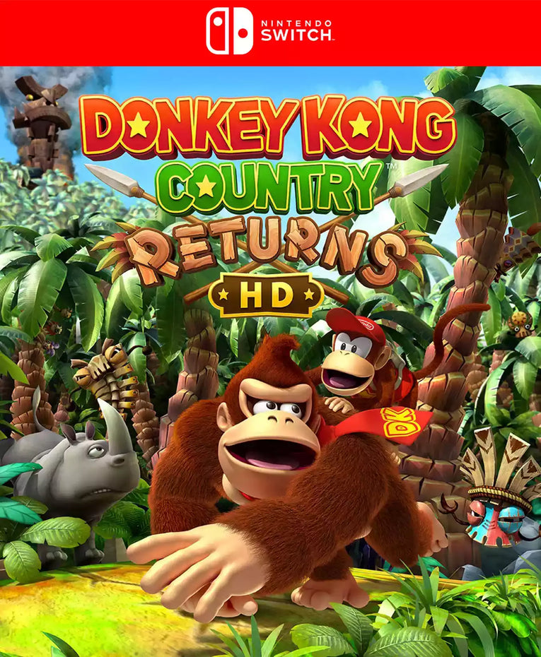 Donkey Kong Country Returns HD - SWITCH