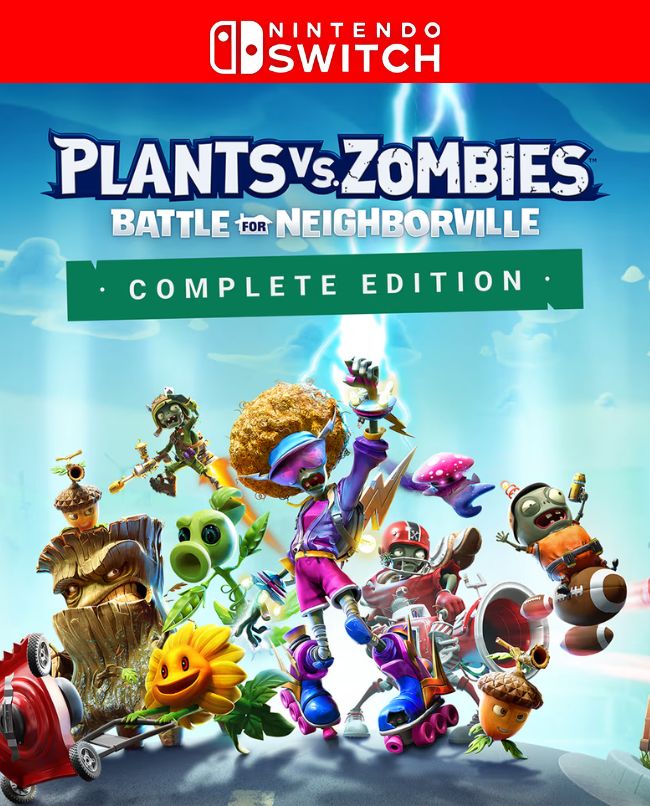 Plants vs Zombies Battle for Neightborville complete edition - SWITCH