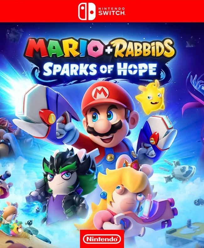 MARIO mas RABBIDS SPARKS OF HOPE  - SWITCH