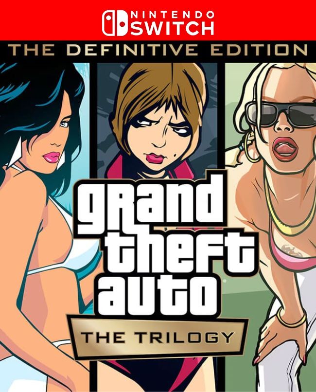 Grand Theft Auto The Trilogy The Definitive Edition GTA  - SWITCH