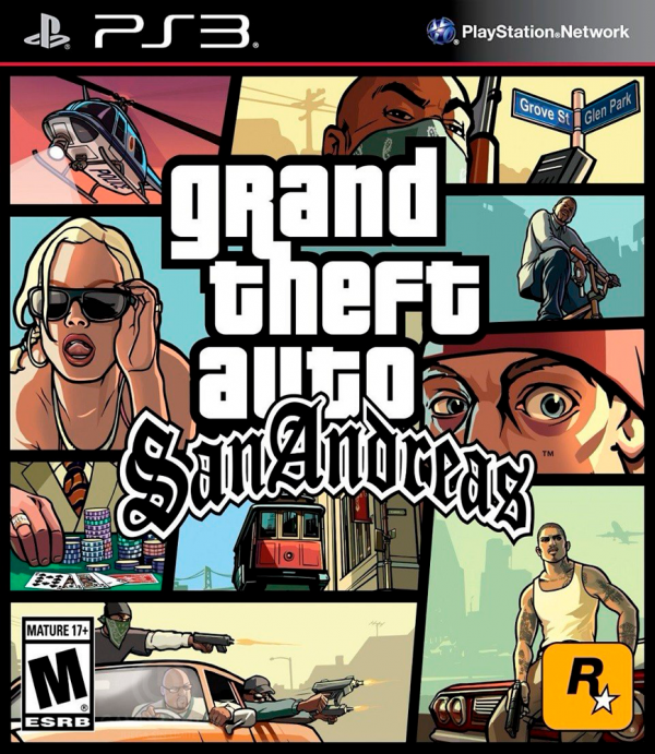 GTA: San Andreas HD Edition  – PS3