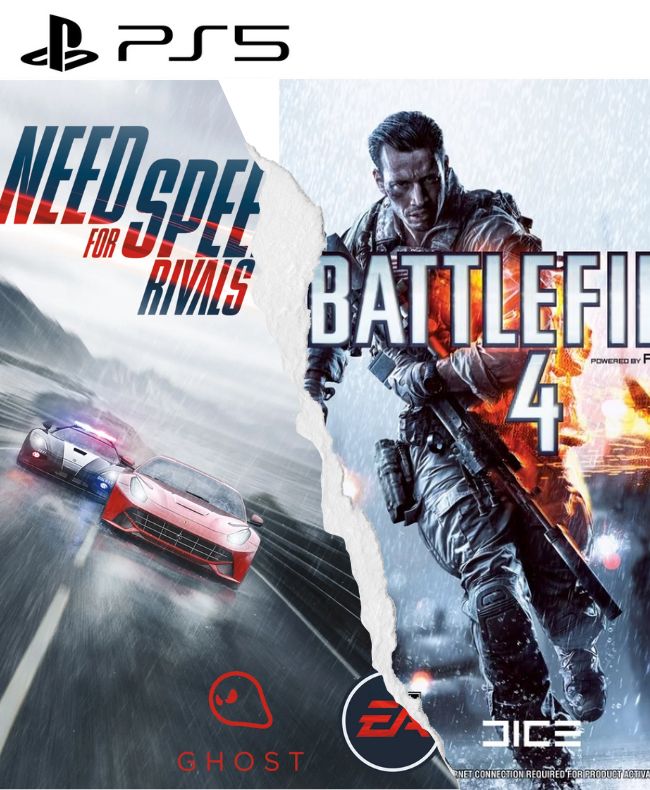 Battlefield 4 & Need for Speed Rivals BUNDLE PS5